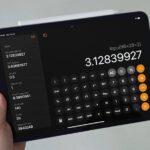 Apple Calculator App for iPad