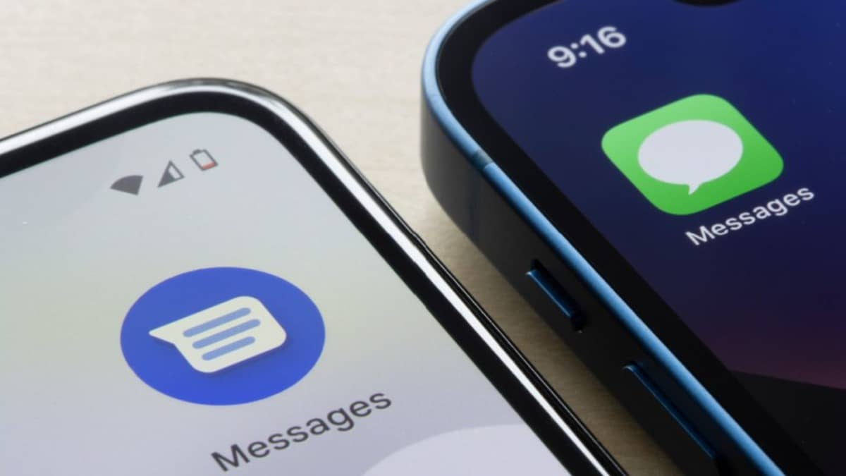 Apple Messages and Google Messages