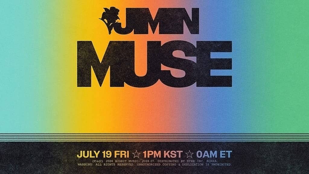 Jimin Muse Poster