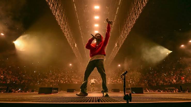 Kendrick Lamar Pop Out Concert