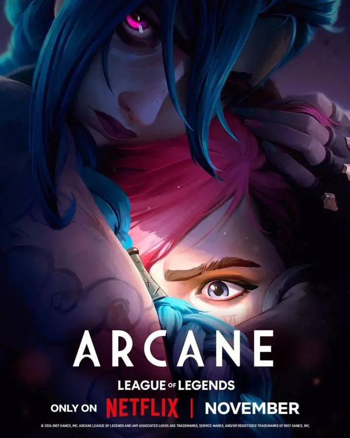 Netflix Arcane Season 2 Poster
