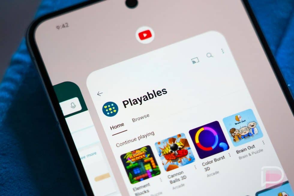 YouTube Playables