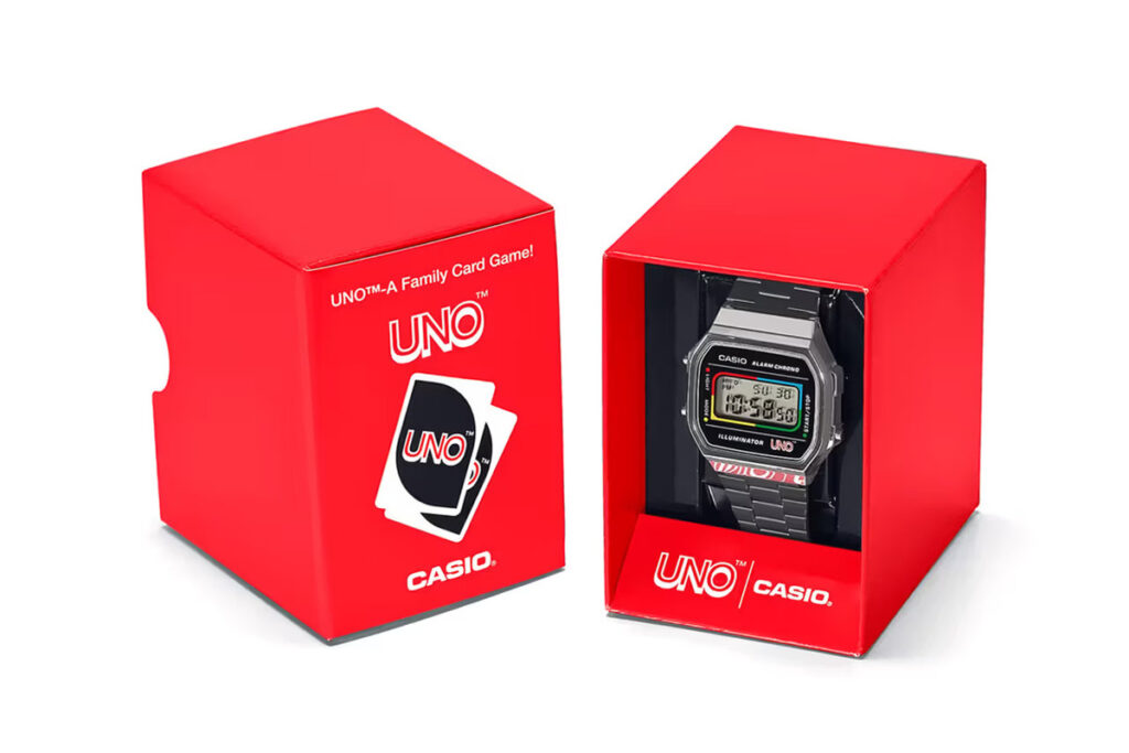 Casio and UNO Join Forces for Nostalgic Watch Collaboration