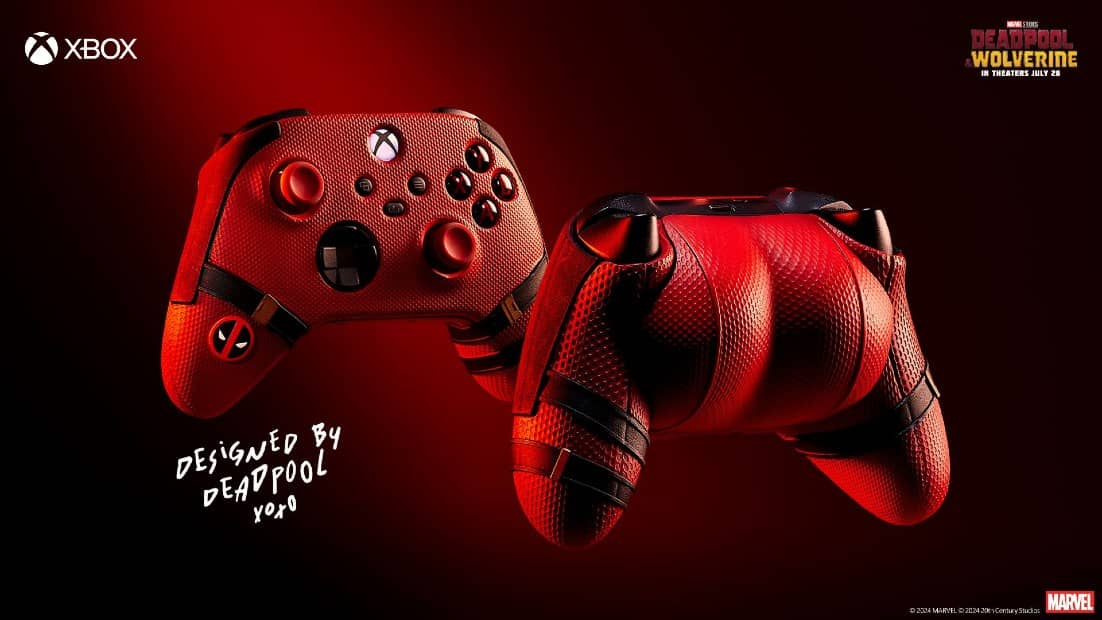 Xbox Deadpool-Inspired "Cheeky Controller"