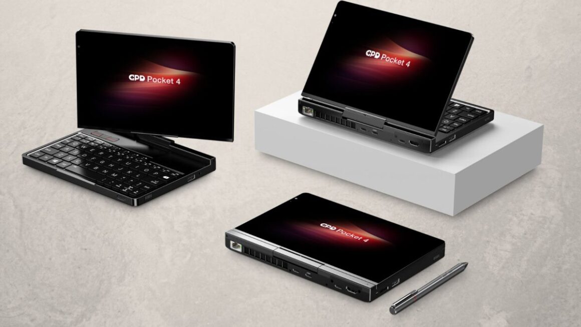 GPD Pocket 4 Compact Laptop Launching November 27 with Up to 64GB RAM