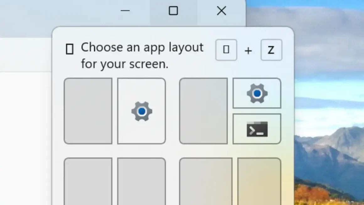 Windows 11 Update Enhances Snap Layouts Feature