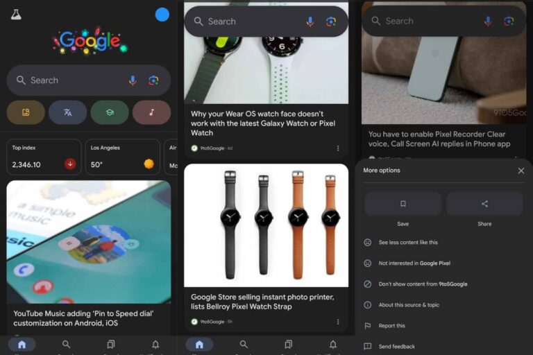 Google Discover Material 3 Redesign