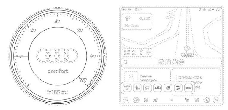 A few of the next generation CarPlay images filed in the EU