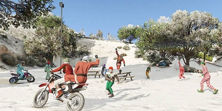 GTA Online — Winter Snow