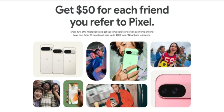 Google Pixel Referral Program