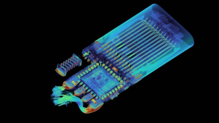 USB-C cable CT scan