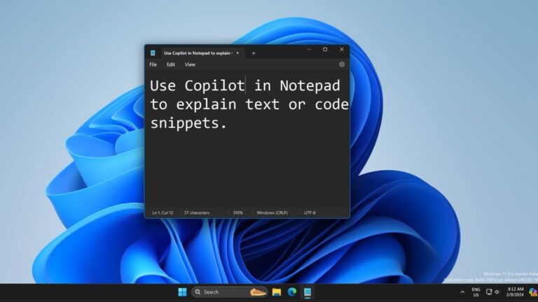 Windows AI Notepad