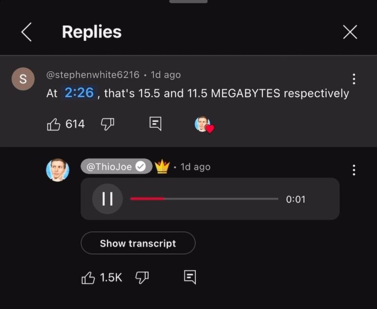 YouTube - Voice Replies for Comments