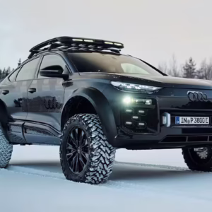 Audi Reveals Bold Q6 e-tron Offroad Concept Ahead of FAT Ice Race Debut