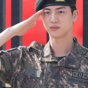 BTS Jin in Military