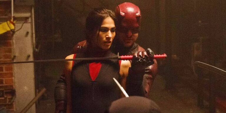 Daredevil Holding Elektra Hostage