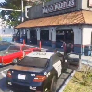 GTA 6 Police Chase Leaked Footage