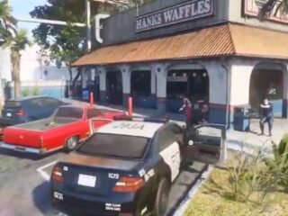 GTA 6 Police Chase Leaked Footage
