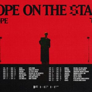 J-Hope solo tour, HOPE ON THE STAGE Poster