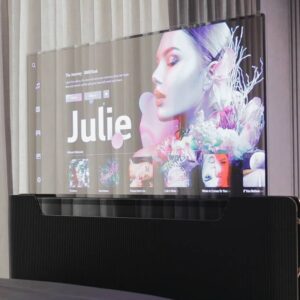 LG’s Transparent OLED TV Offers a Futuristic Viewing Experience
