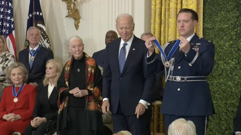 Lionel Messi has been awarded the Presidential Medal of Freedom by Joe Biden