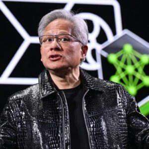 Nvidia CEO Jensen Huang at CES 2025