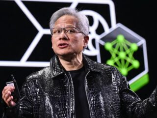 Nvidia CEO Jensen Huang at CES 2025