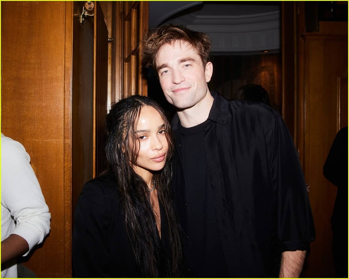 Robert Pattinson and Zoe Kravitz Reunite at Mickey 17 Reception in Paris