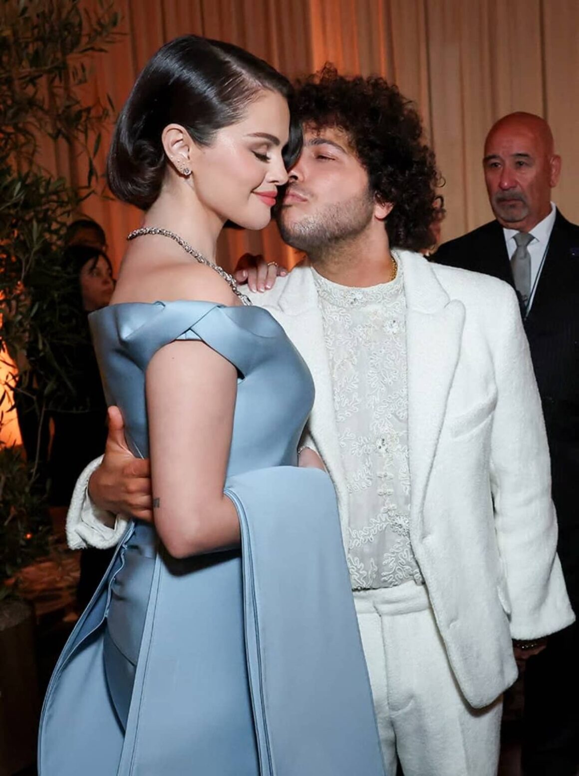 Selena Gomez & Benny Blanco at Golden Globe