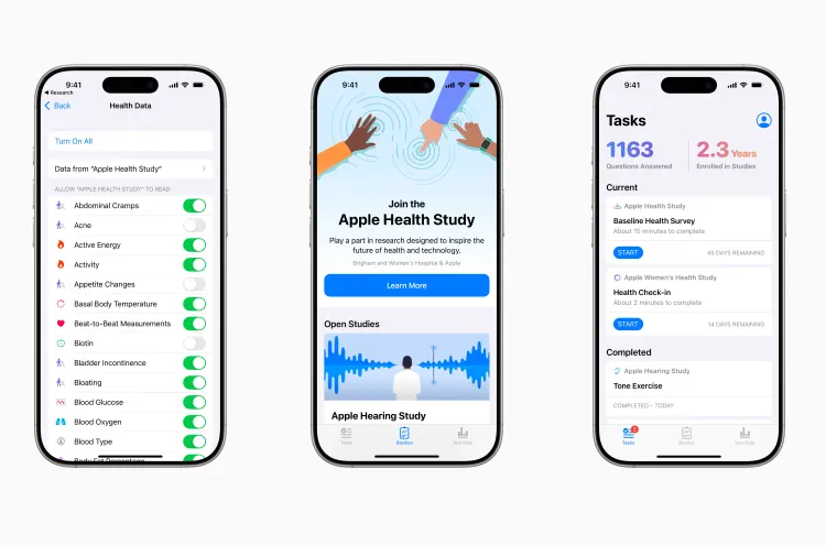 Apple Health Study 2025