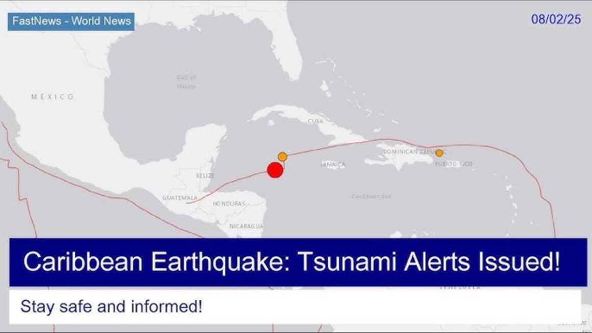 Caribbean Earthquake Triggers Tsunami Alert, Later Cleared