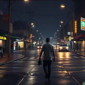 GTA 6 Nighttime Gameplay Concept