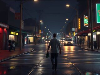 GTA 6 Nighttime Gameplay Concept