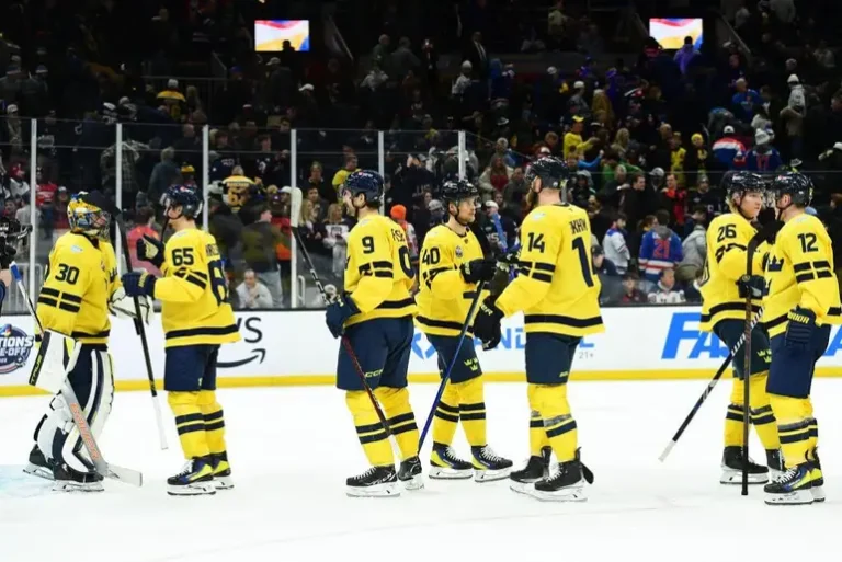 Sweden Beats USA in 4 Nations Face Off