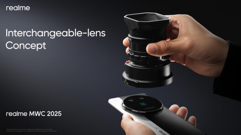 Realme Interchangeable Lens Concept device