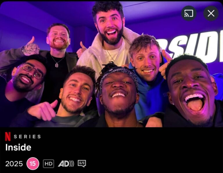 Sidemen Inside Season 2 on Netflix