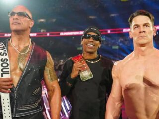 WWE ― John Cena, Travis Scott, The Rock