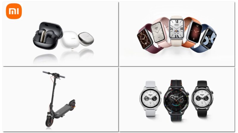 Xiaomi Pad 7, Buds 5 Pro, Watch 4, and Electric Scooter