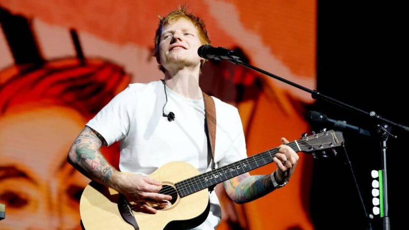 Ed Sheeran at Coachella 2025