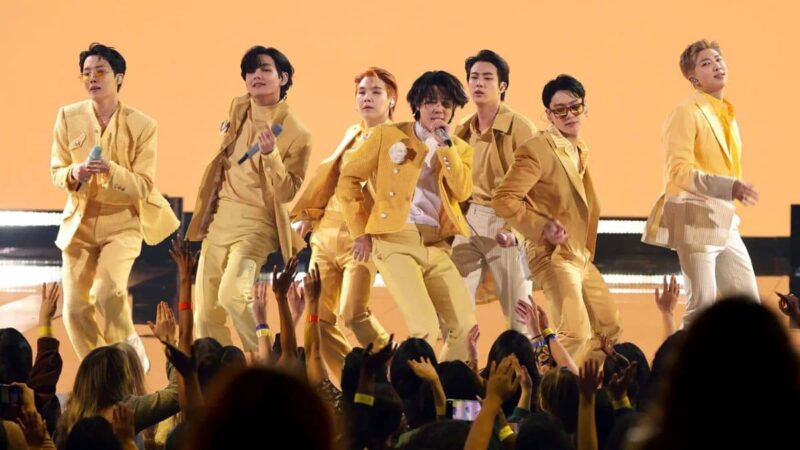 BTS at American Music Awards 2021