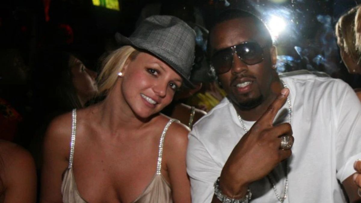 Britney Spears with Diddy at 2007 MTV VMAs Party