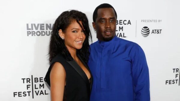 Diddy with Cassie Ventura