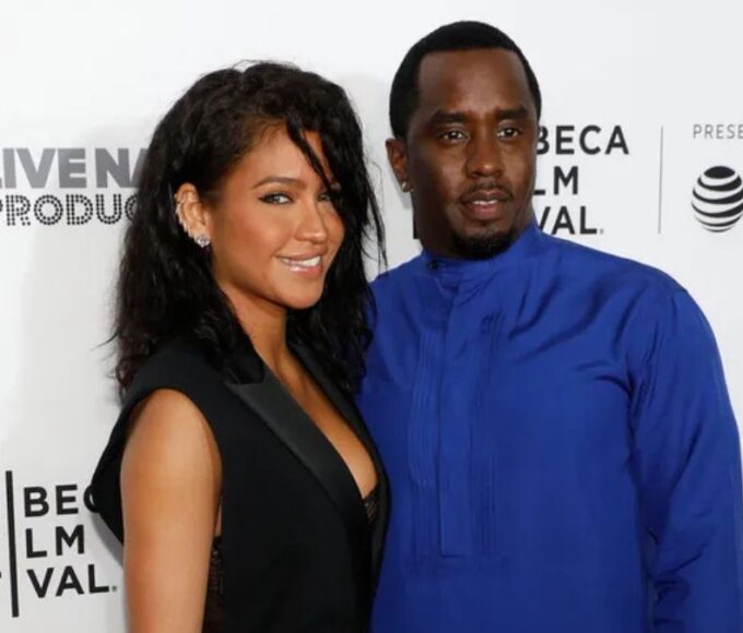 Diddy with Cassie Ventura