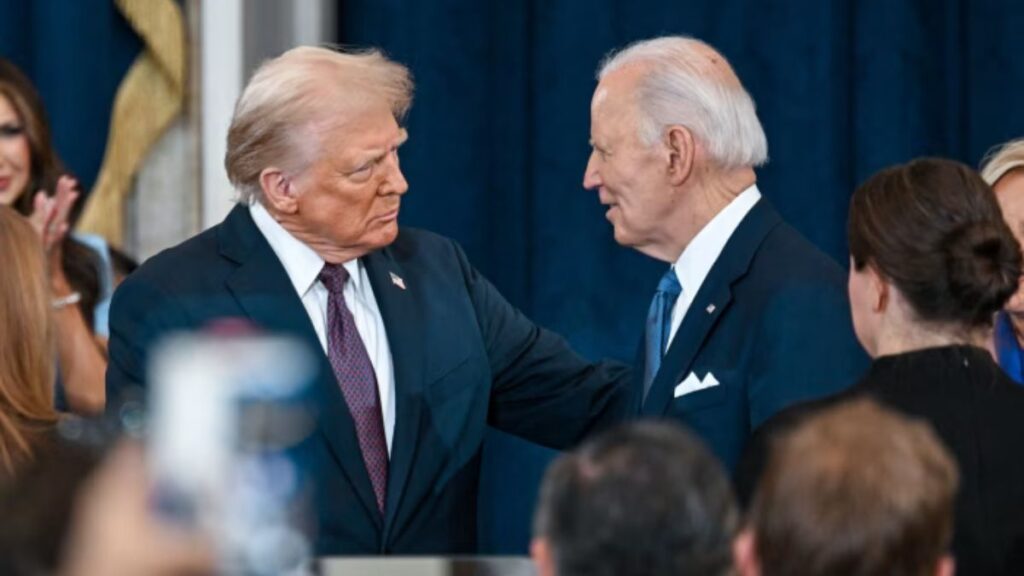Donald Trump and Joe Biden