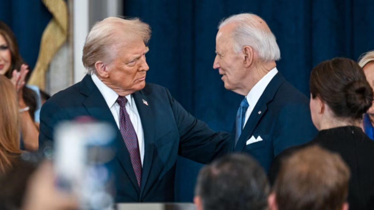 Donald Trump and Joe Biden