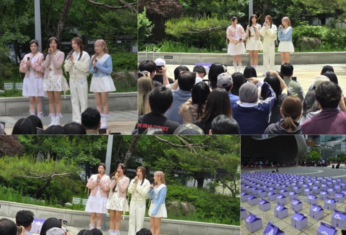 FIFTY FIFTY Surprises Fans With Mini Fan Meeting and Thoughtful Gifts