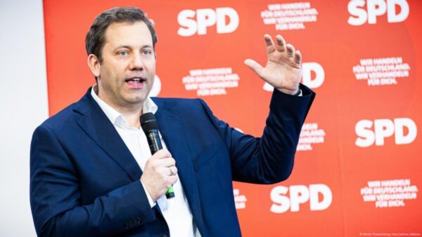 German Vice Chancellor and Finance Minister Lars Klingbeil