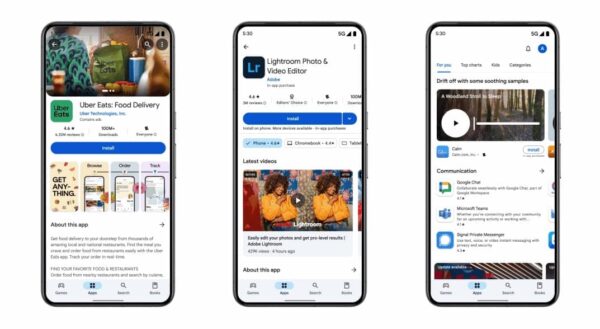 Google Play Store Redesign