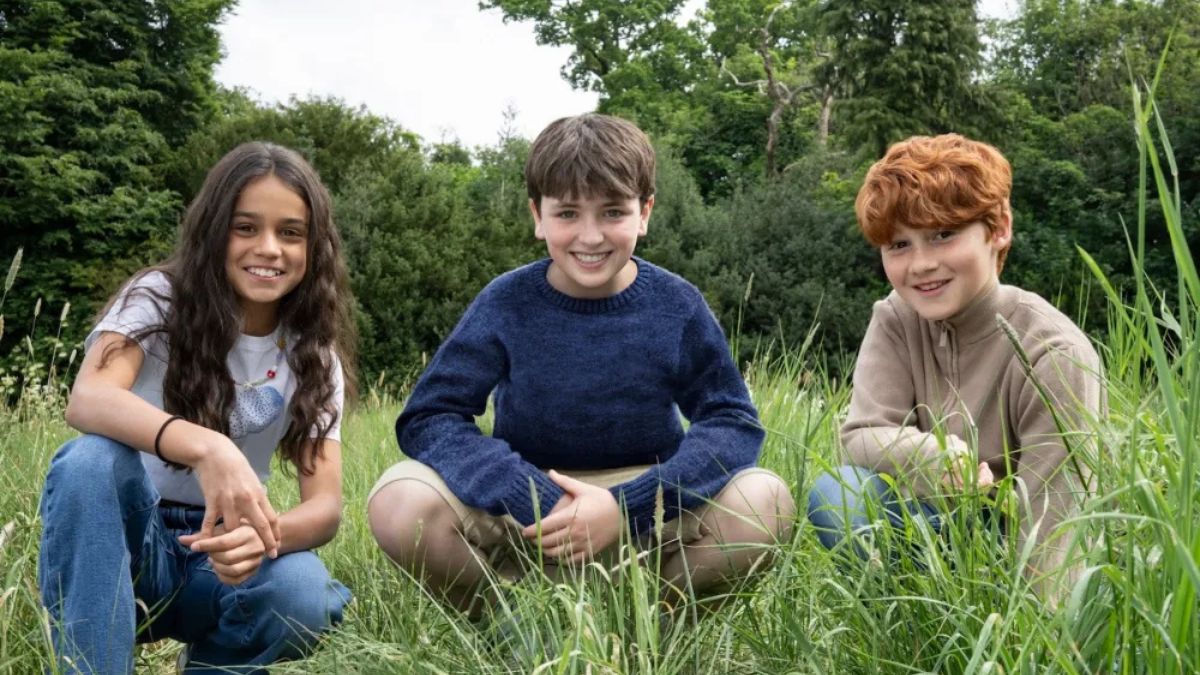 HBO Harry Potter TV series, starring Dominic McLaughlin, Arabella Stanton, and Alastair Stout,