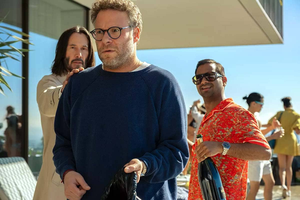 Keanu Reeves Plays an Angel in Comedy ‘Good Fortune’ Starring Aziz Ansari and Seth Rogen